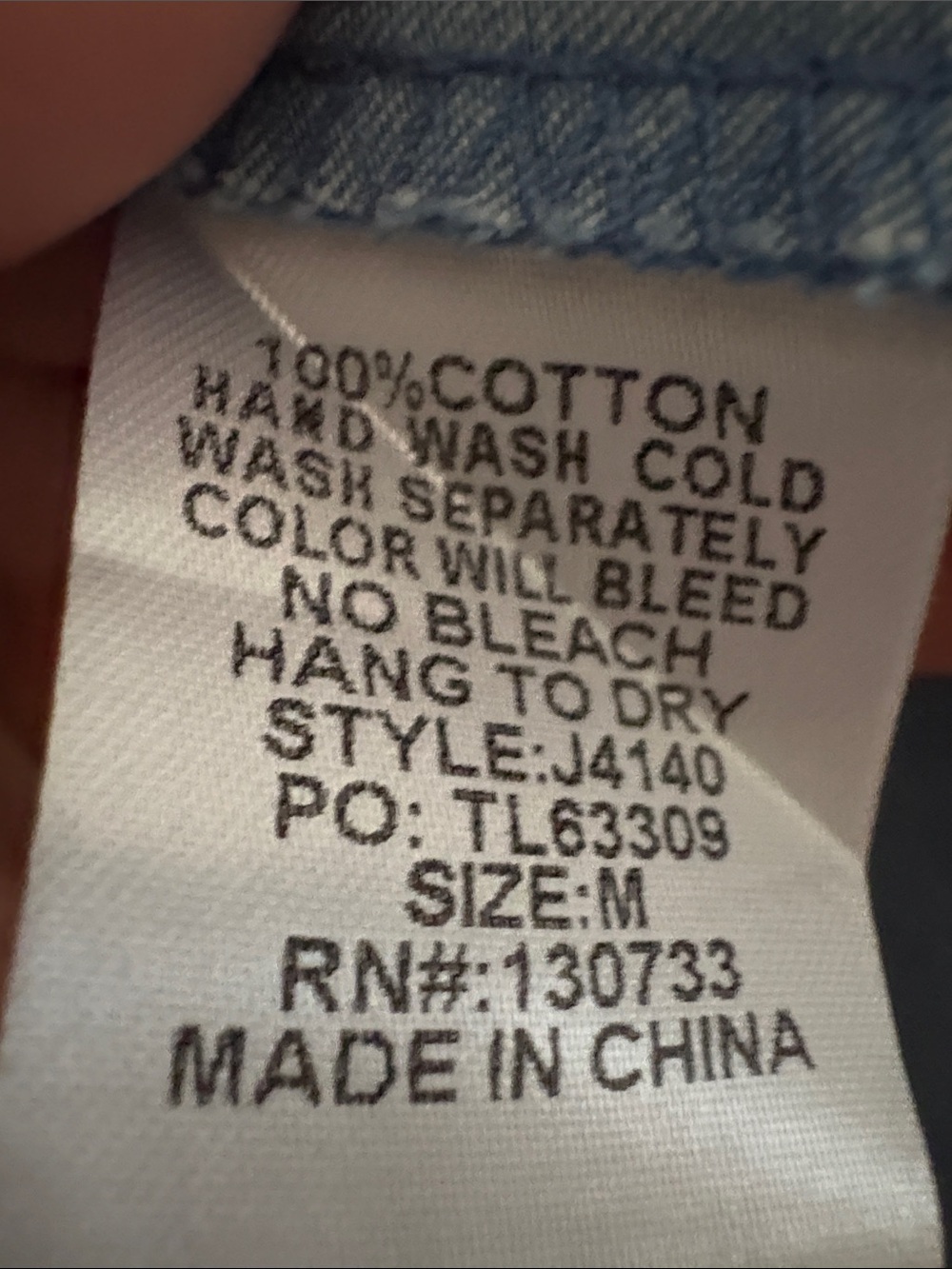 Umgee Denim Dress – Boho Western Cottagecore Cotton Size M Boutique Dry Cleaned! - Picture 5 of 5